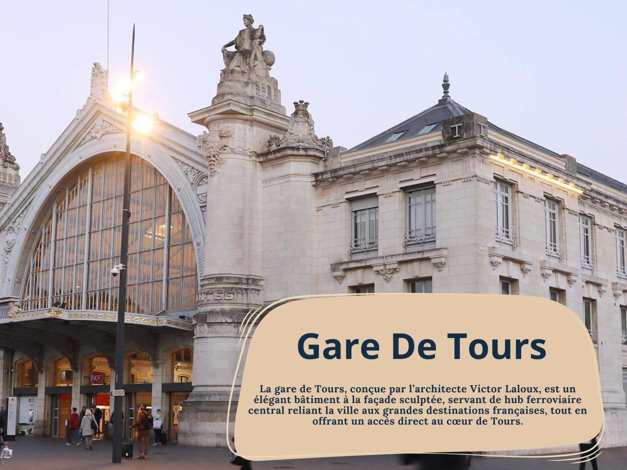 Ferienwohnung Linea - Proche Gare Tours Exterior foto
